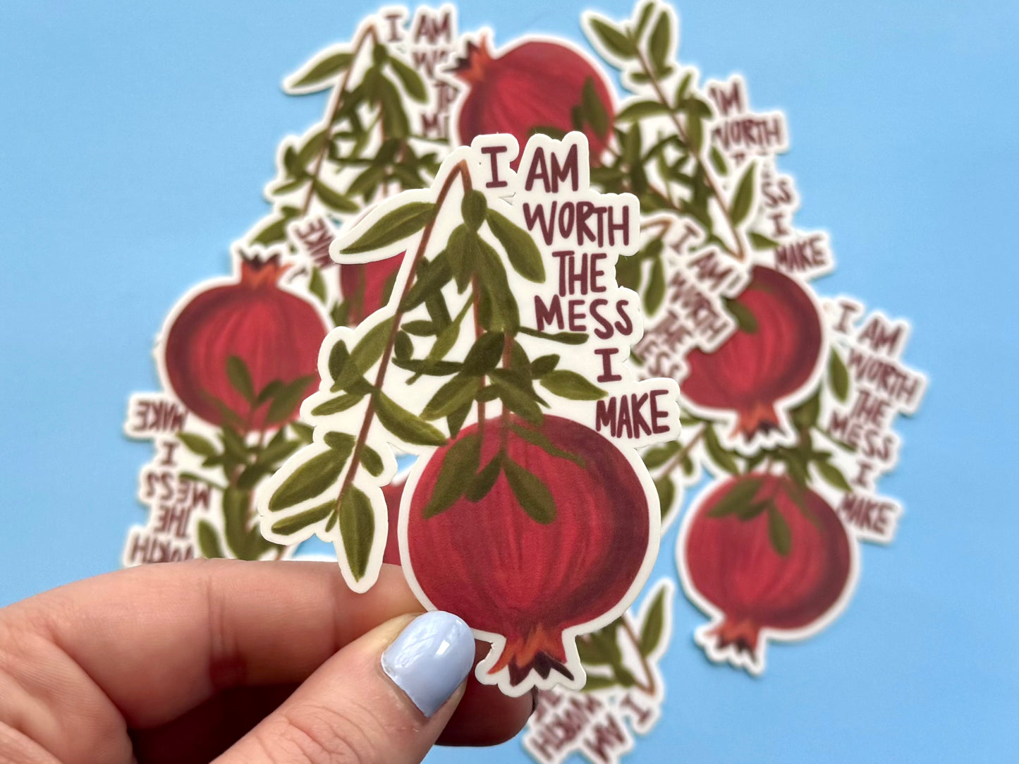 Pomegranate Sticker