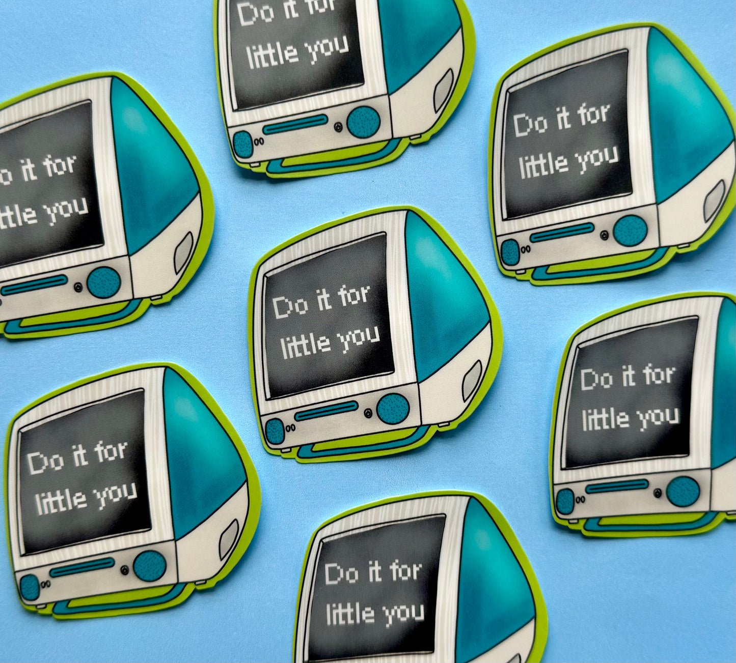 iMac Do It For Little You Sticker