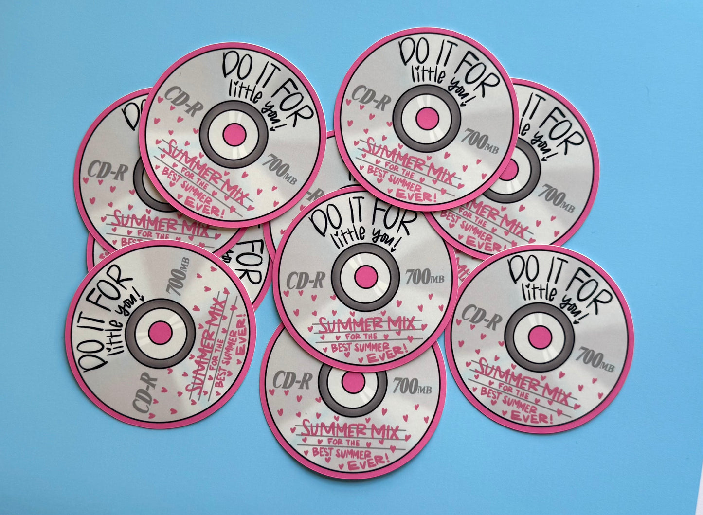 Mix CD Do It For Little You Sticker