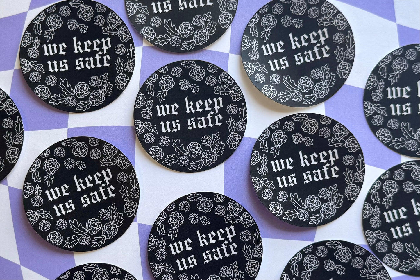 We Keep Us Safe Sticker