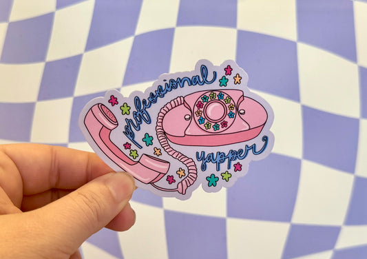 Professional Yapper Sticker
