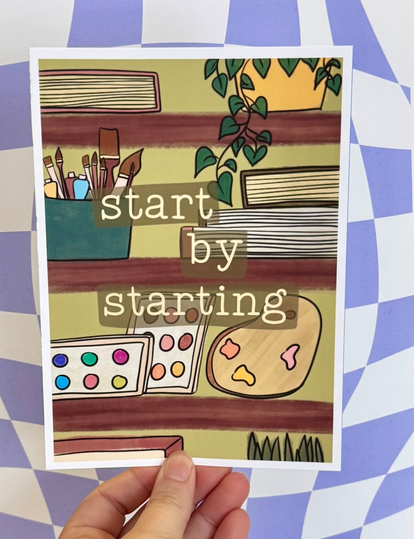 Start by Starting Print