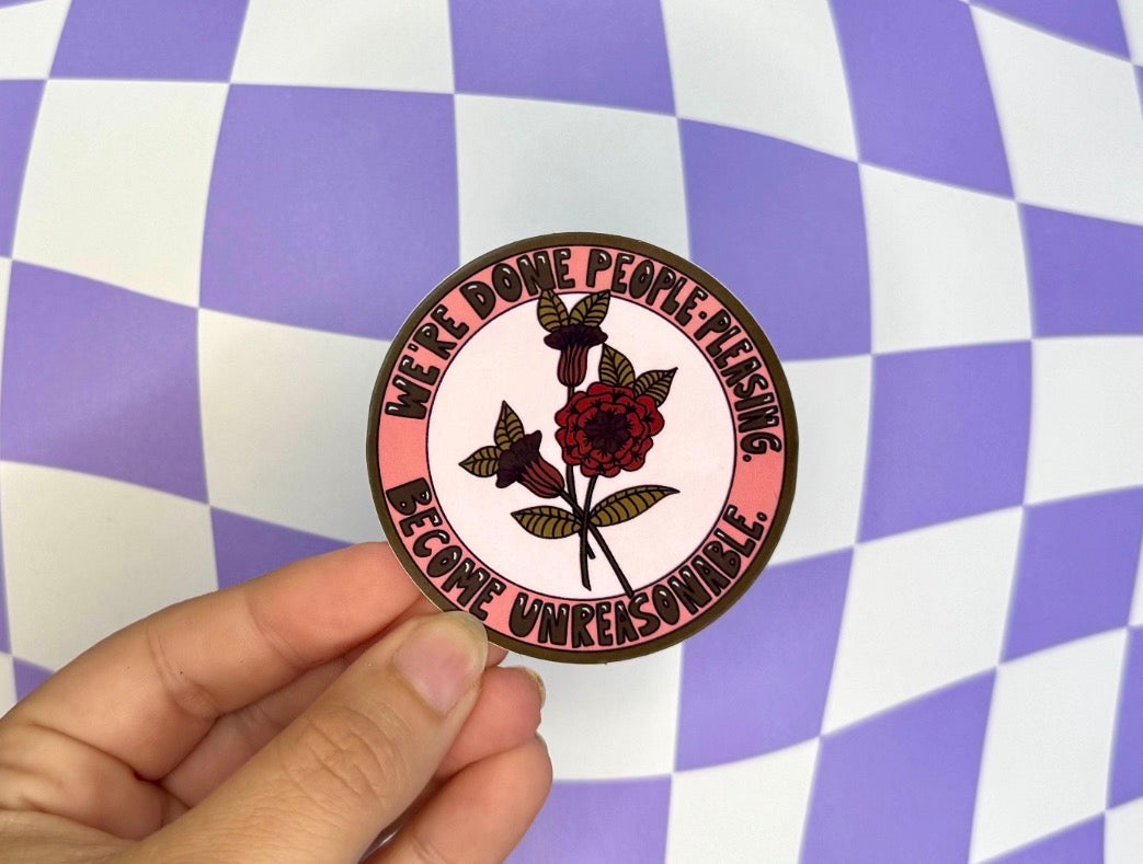 Anti People-Pleasing Sticker