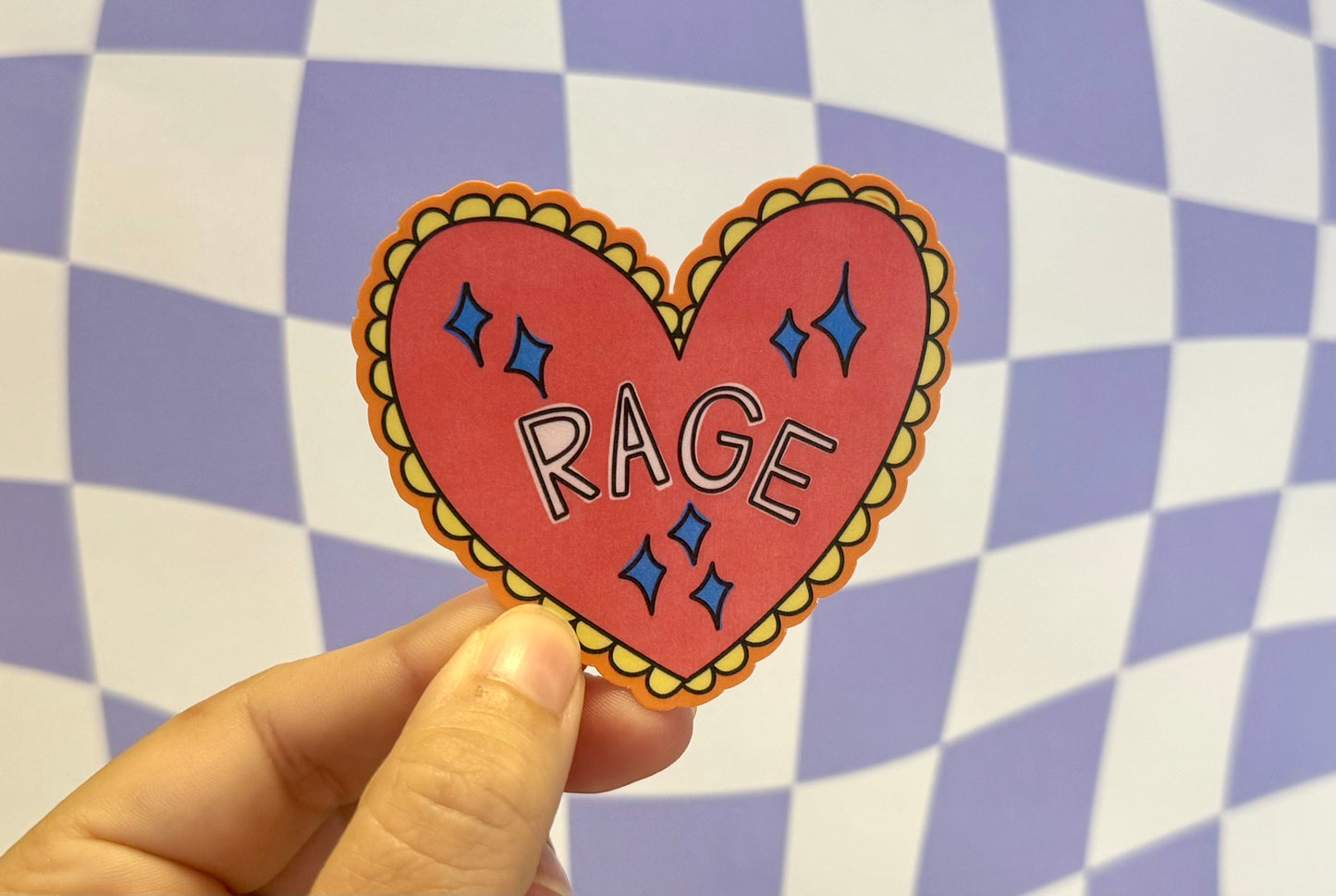 Rage Sticker