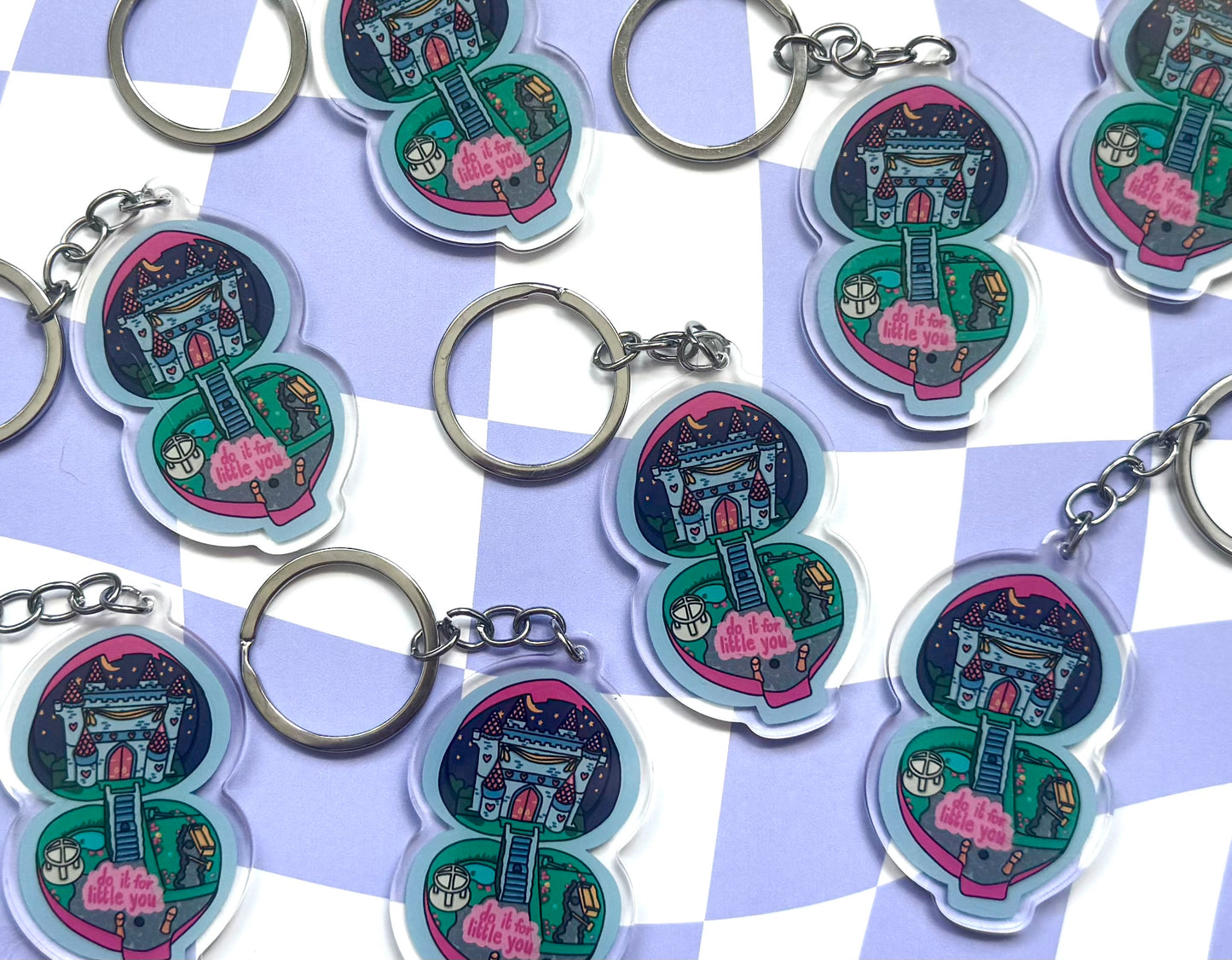 Polly Pocket Keychain