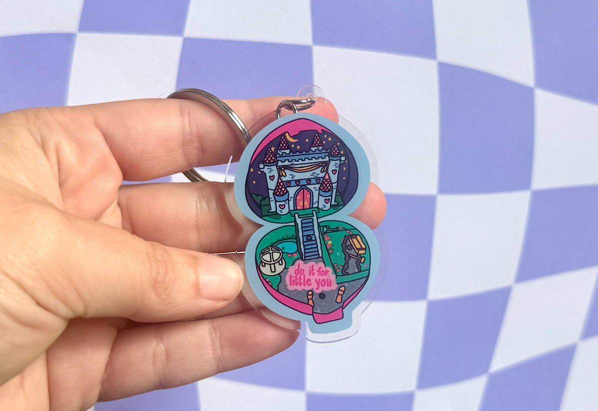 Polly Pocket Keychain