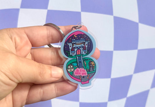 Polly Pocket Keychain