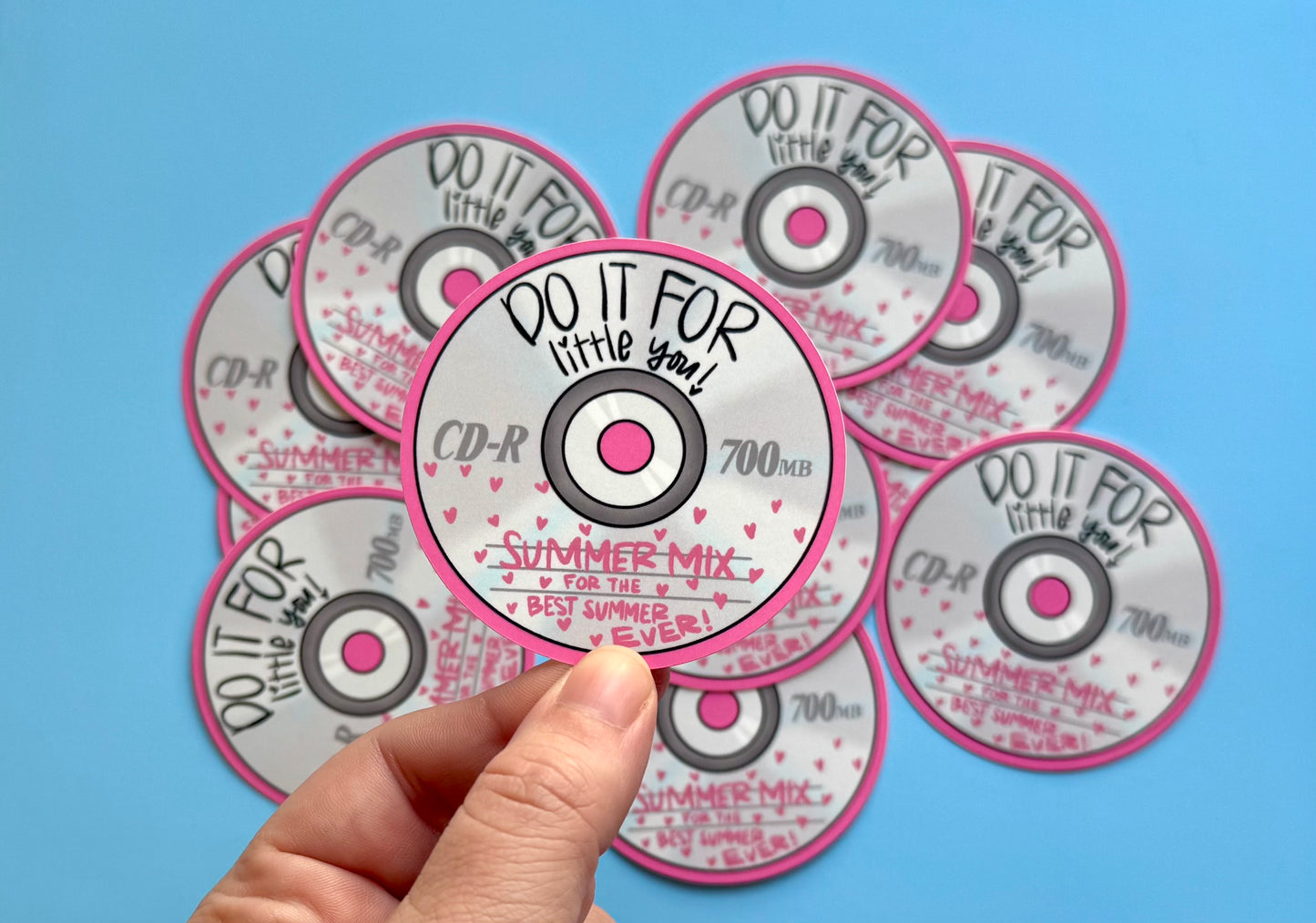 Mix CD Do It For Little You Sticker