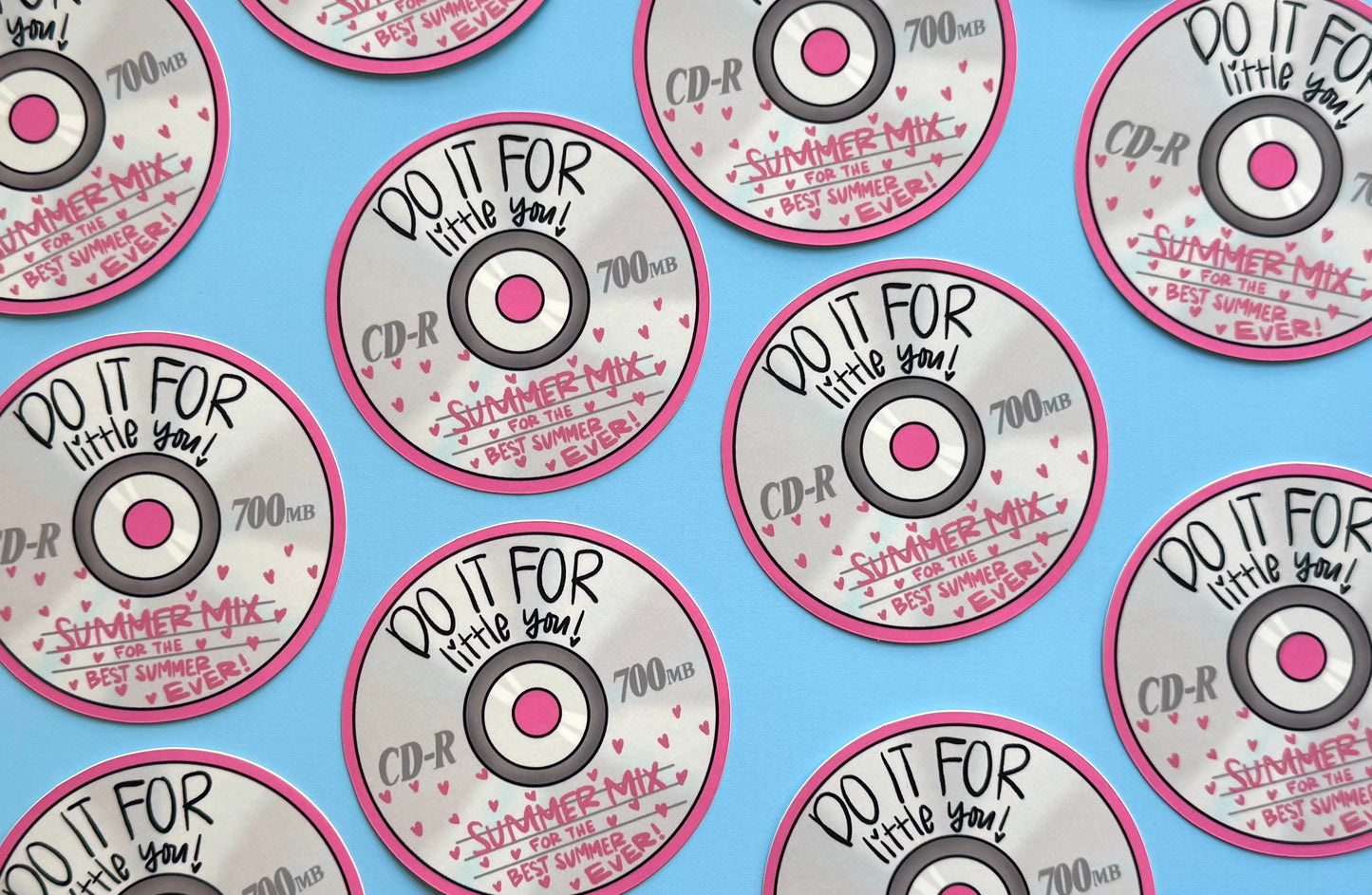 Mix CD Do It For Little You Sticker