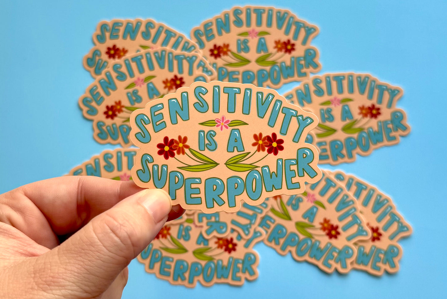 Sensitivity is a Superpower Sticker