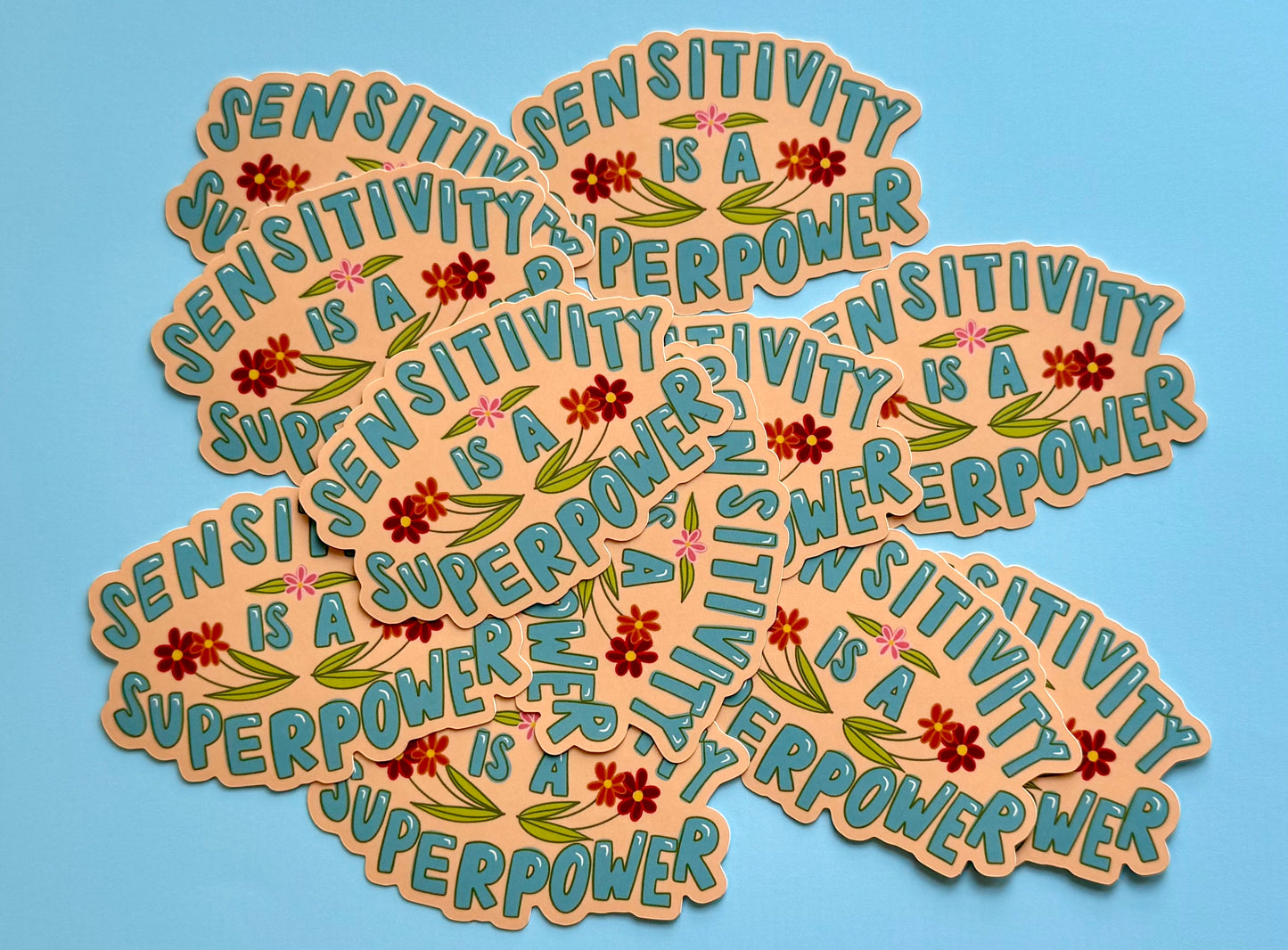 Sensitivity is a Superpower Sticker
