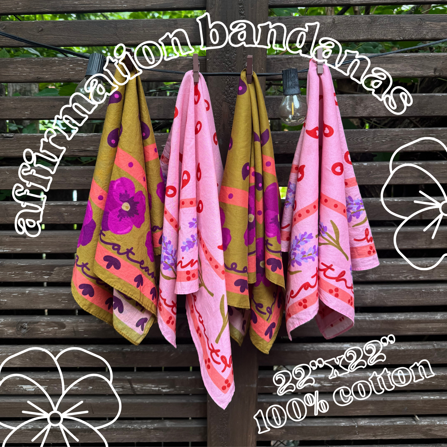 Affirmation Bandanas