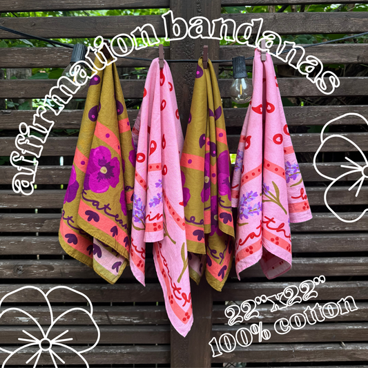 Affirmation Bandanas