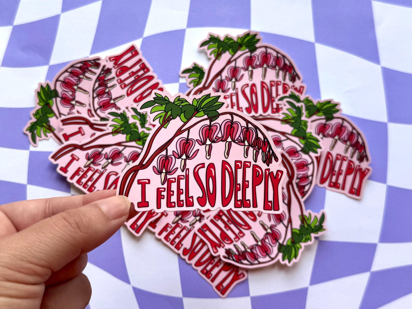 Bleeding Heart Sticker