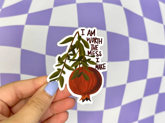 Pomegranate Sticker