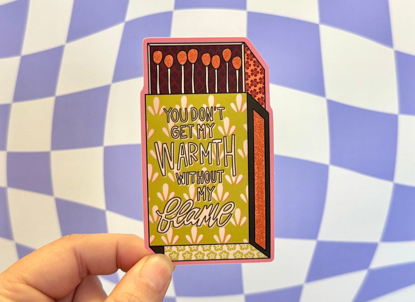 Matchbox Sticker