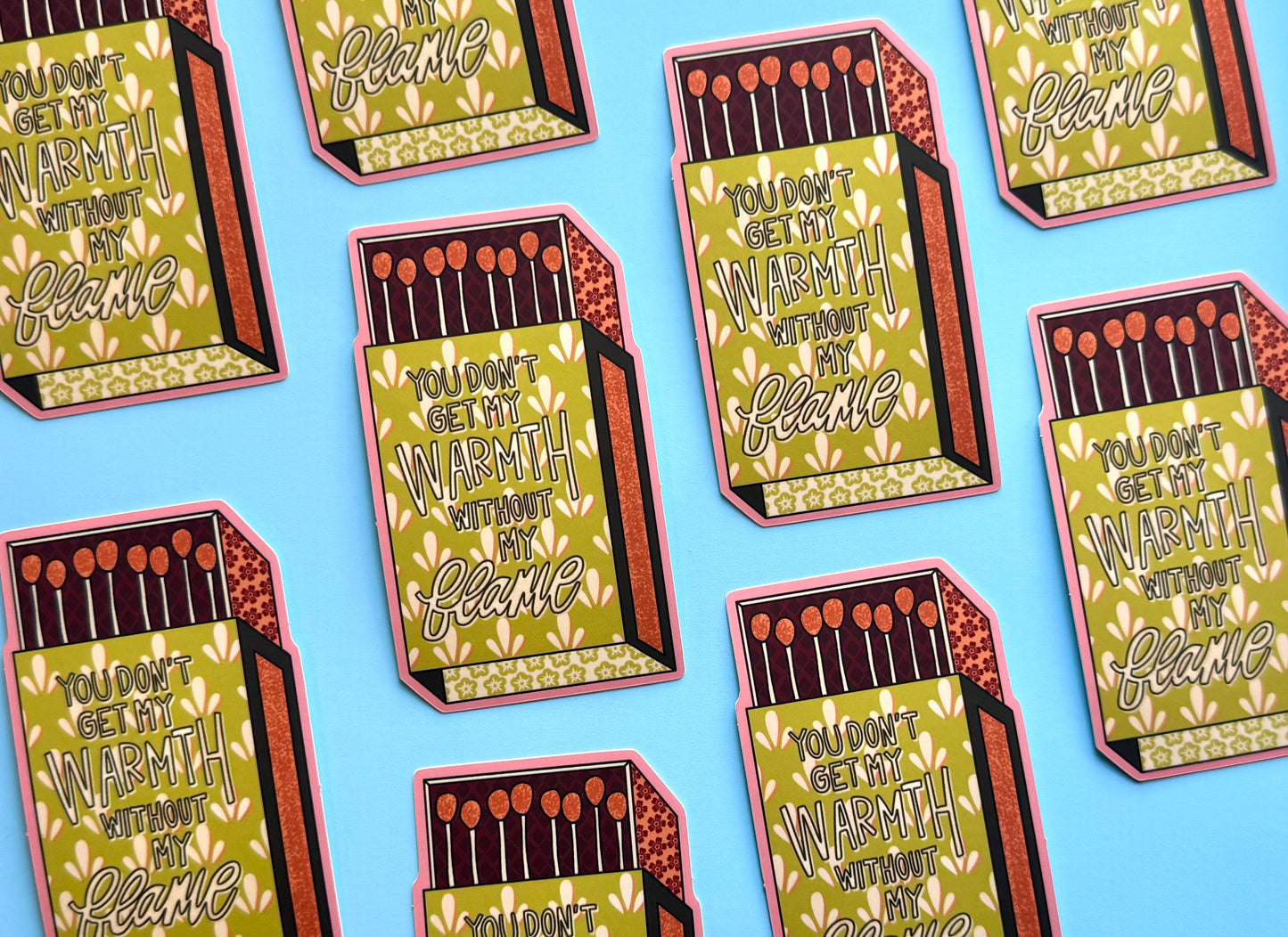 Matchbox Sticker