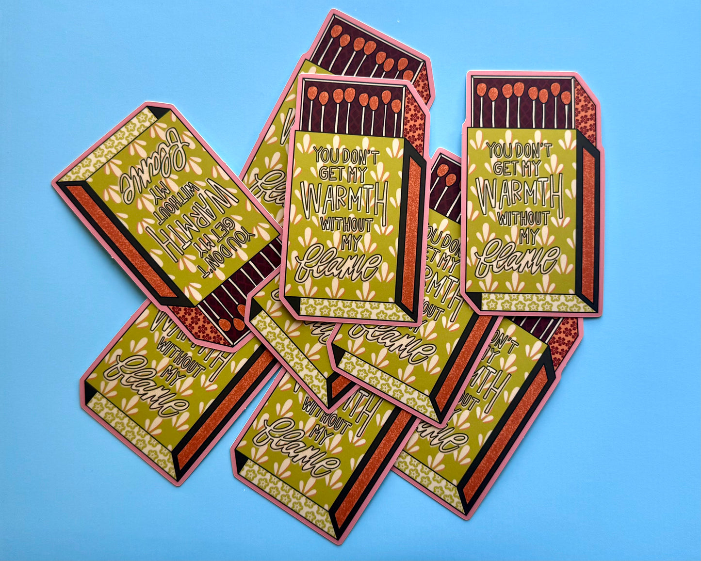Matchbox Sticker