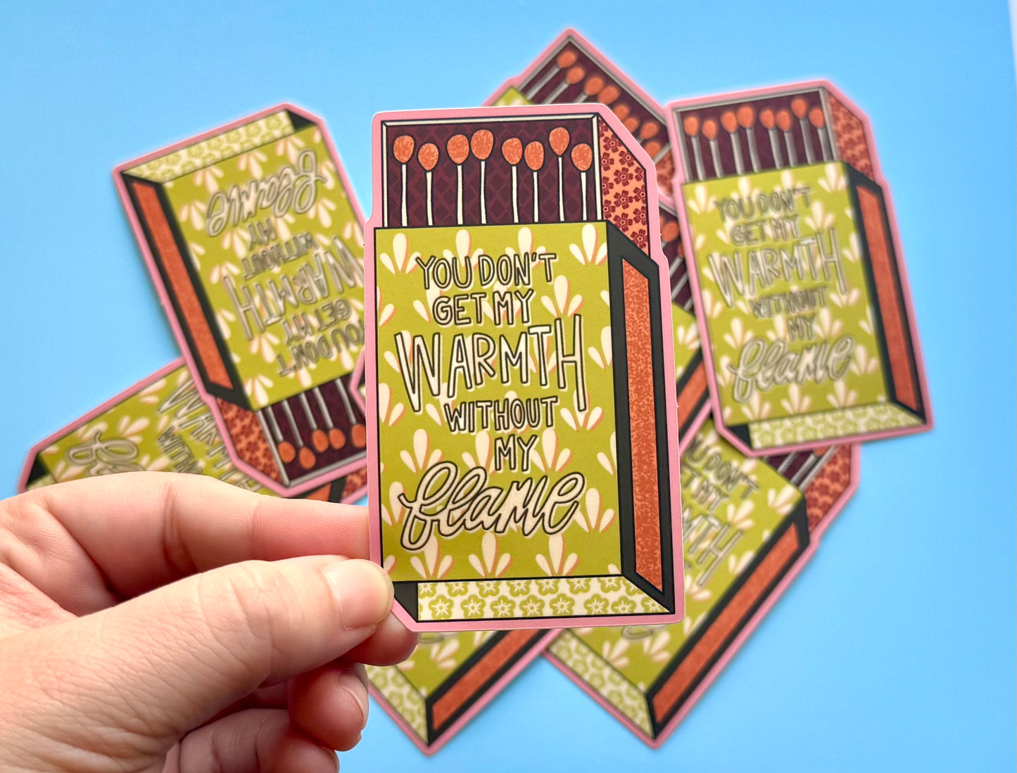Matchbox Sticker